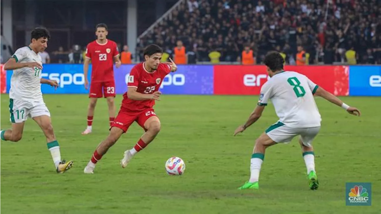 Hasil Kualifikasi Piala Dunia, Timnas RI Tahan Imbang Arab Saudi 1:1