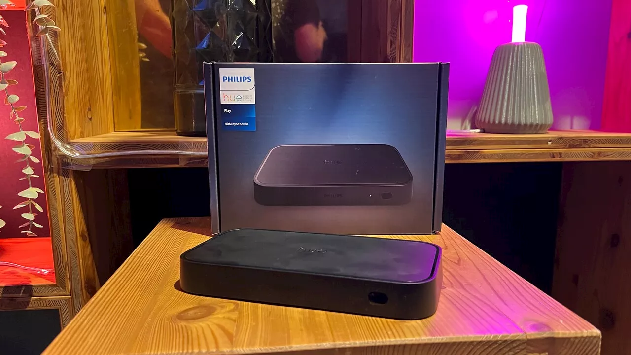 Philips Hue: Play HDMI Sync Box 8K mit HDMI 2.1 unterstützt 120 und 144 Hz