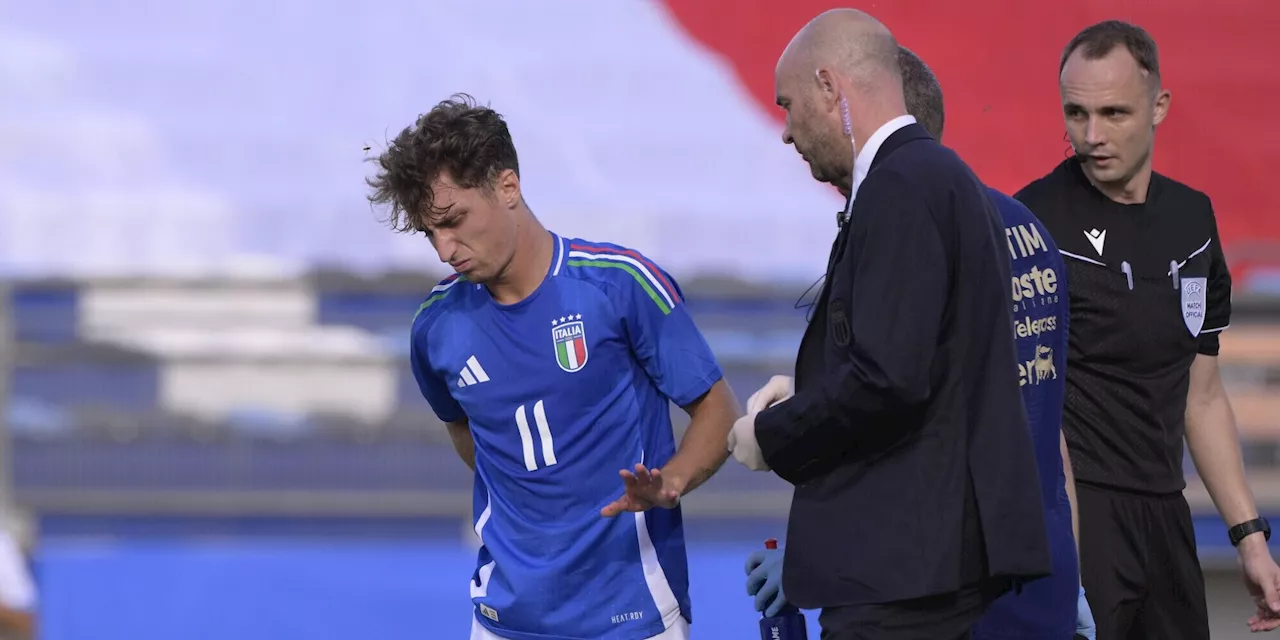 Infortunio Baldanzi durante Italia-San Marino Under 21: ecco come sta e le sue condizioni