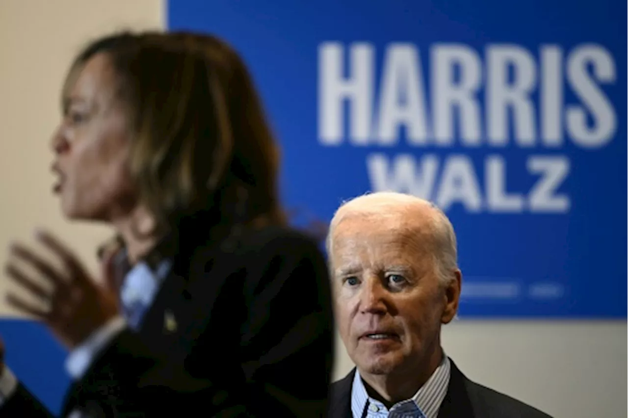 Biden, un second rôle que Harris sollicite avec parcimonie dans sa campagne