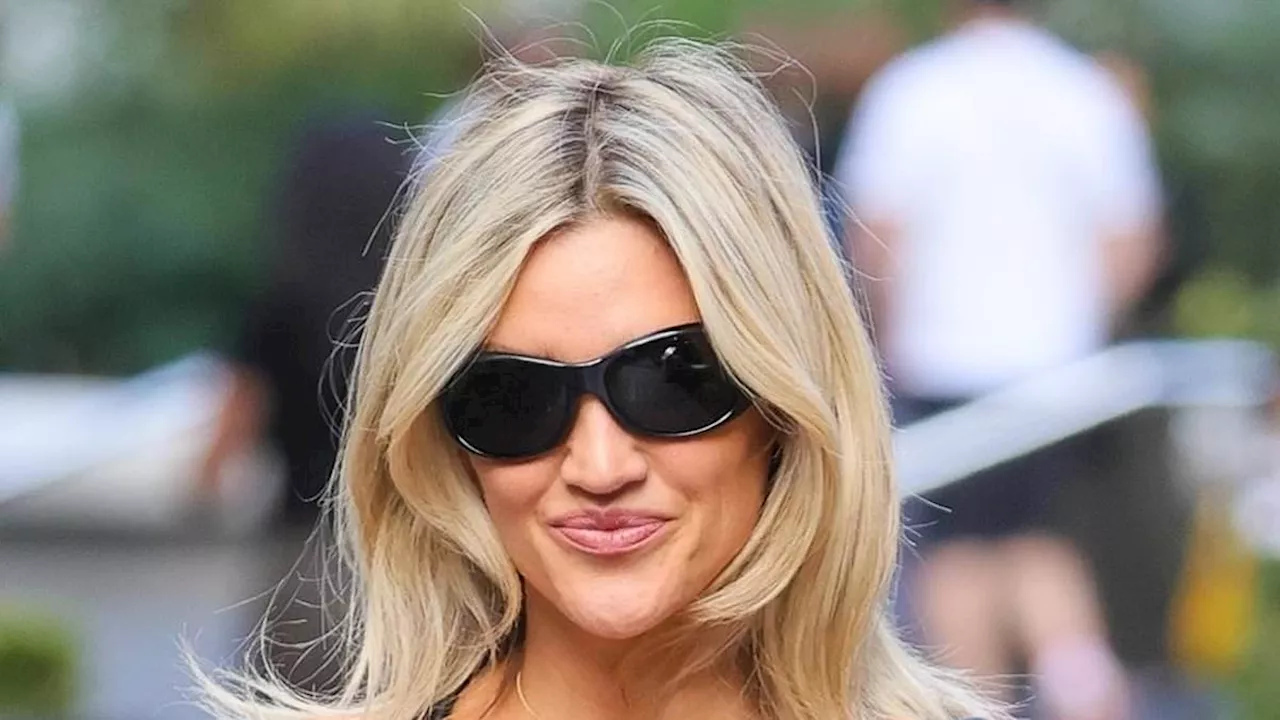 Ashley Roberts shares racy snap of herself wearing a lingerie-inspired outfit before stepping out in...