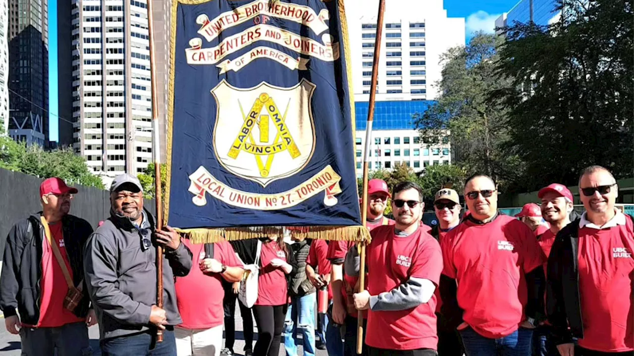 Carpenters’ march in Toronto Labour Day Parade - Daily Commercial News