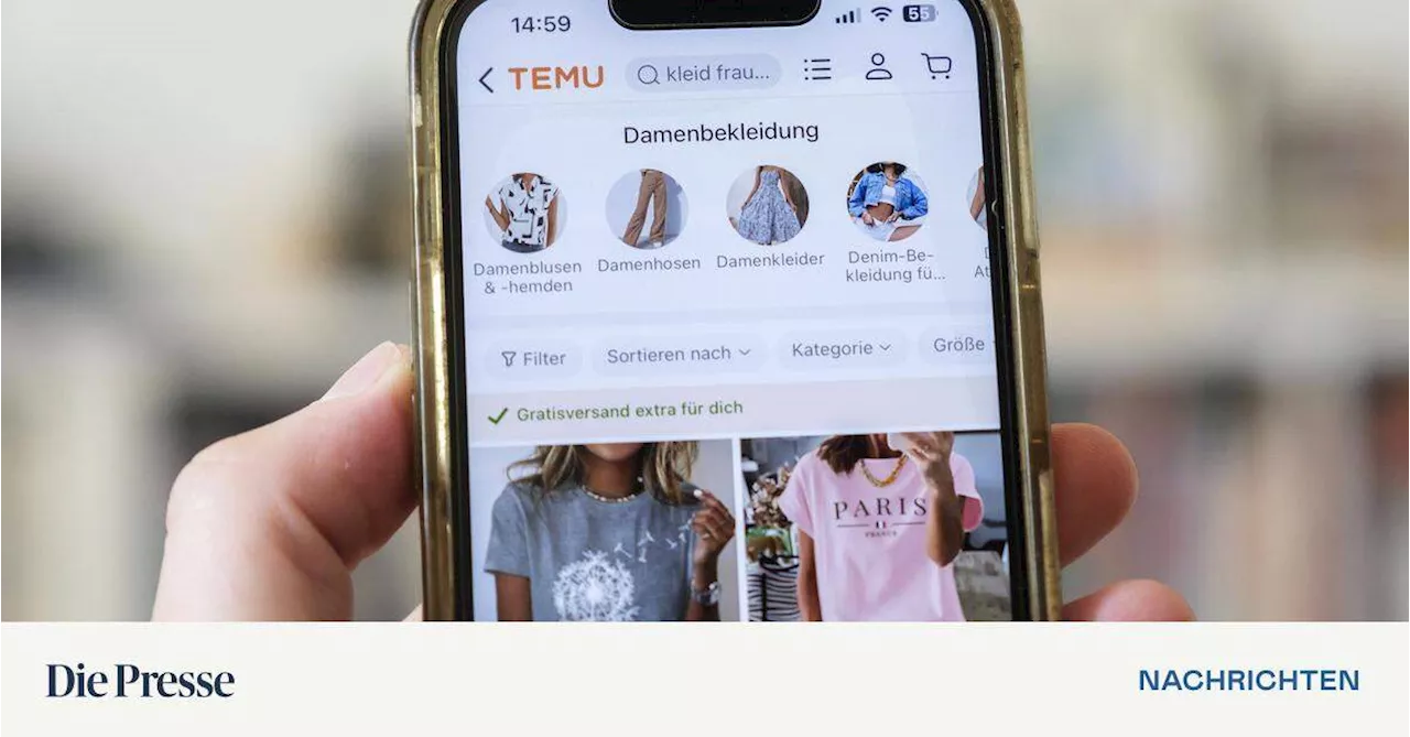 Deutsches Ministerium will Temu und Shein schärfer kontrollieren