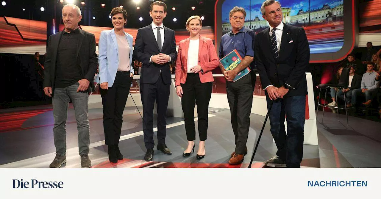 Start der TV-Duelle: Die Quote stimmt, doch was bringen sie noch?