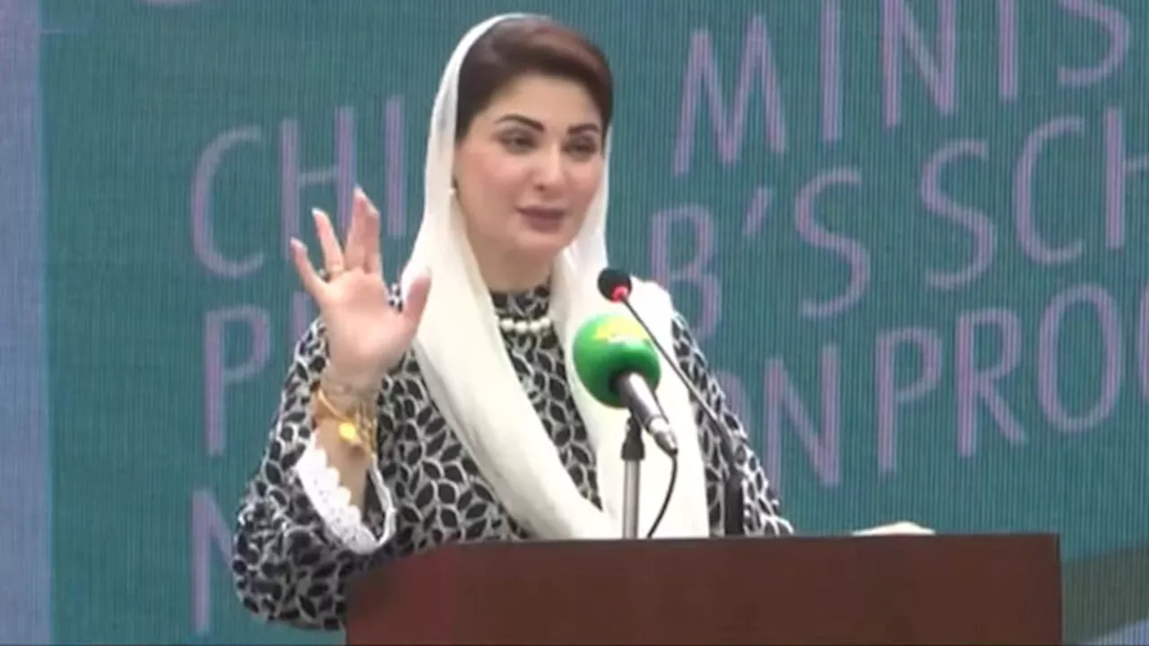 CM Maryam Nawaz launches 'School Nutrition' programme