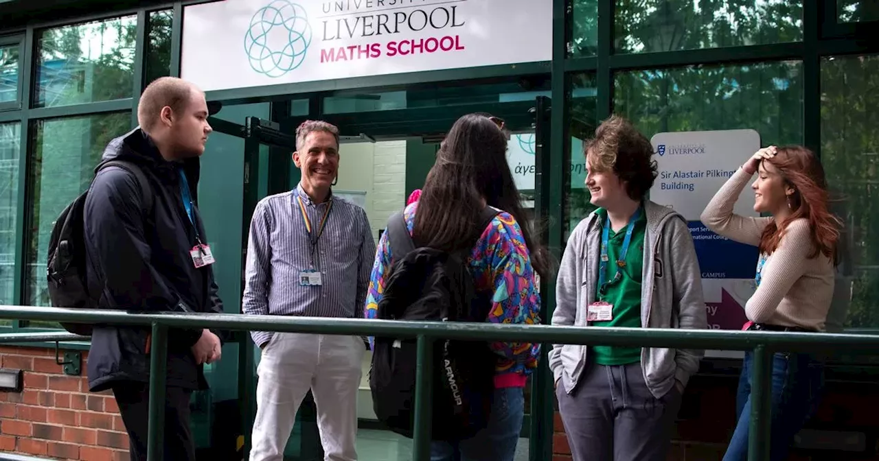 Fantastic A-level results for University of Liverpool Specialist Maths School