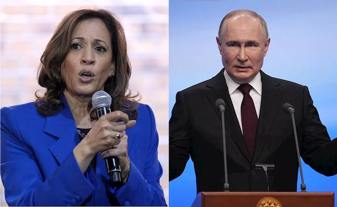 El irónico apoyo de Putin a Kamala Harris: 'Tiene una risa tan expresiva y contagiosa que demuestra que le está yendo bien'