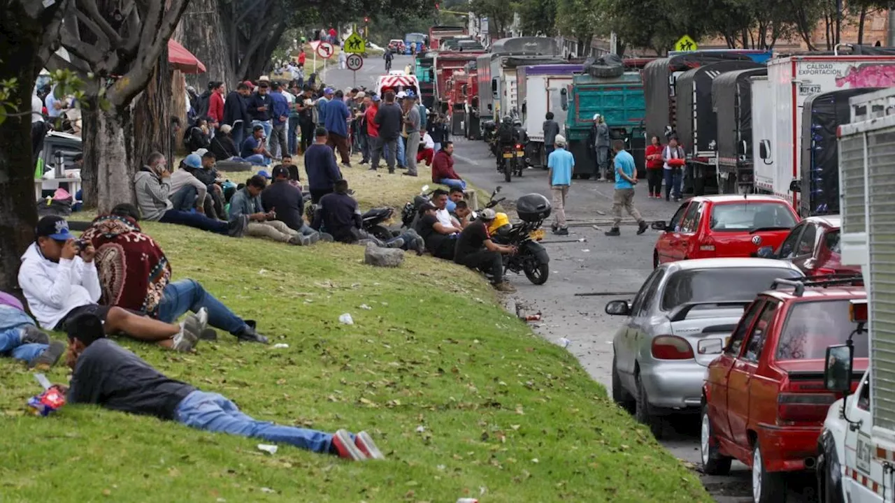  Paro camionero: 'El Gobierno ha cedido, ahora que lo hagan los transportadores', dice alcalde Galán