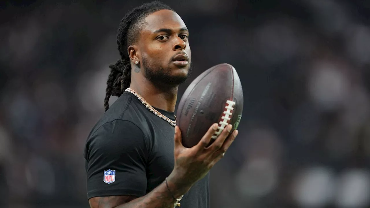 Raiders' Davante Adams pushes back on claim he's unhappy in Las Vegas