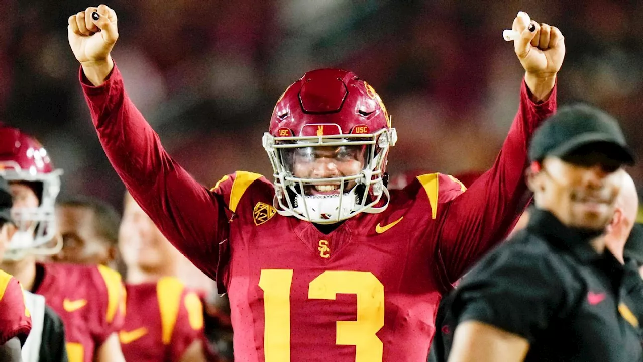 USC retires Caleb Williams' No. 13, brings back Bush's No. 5