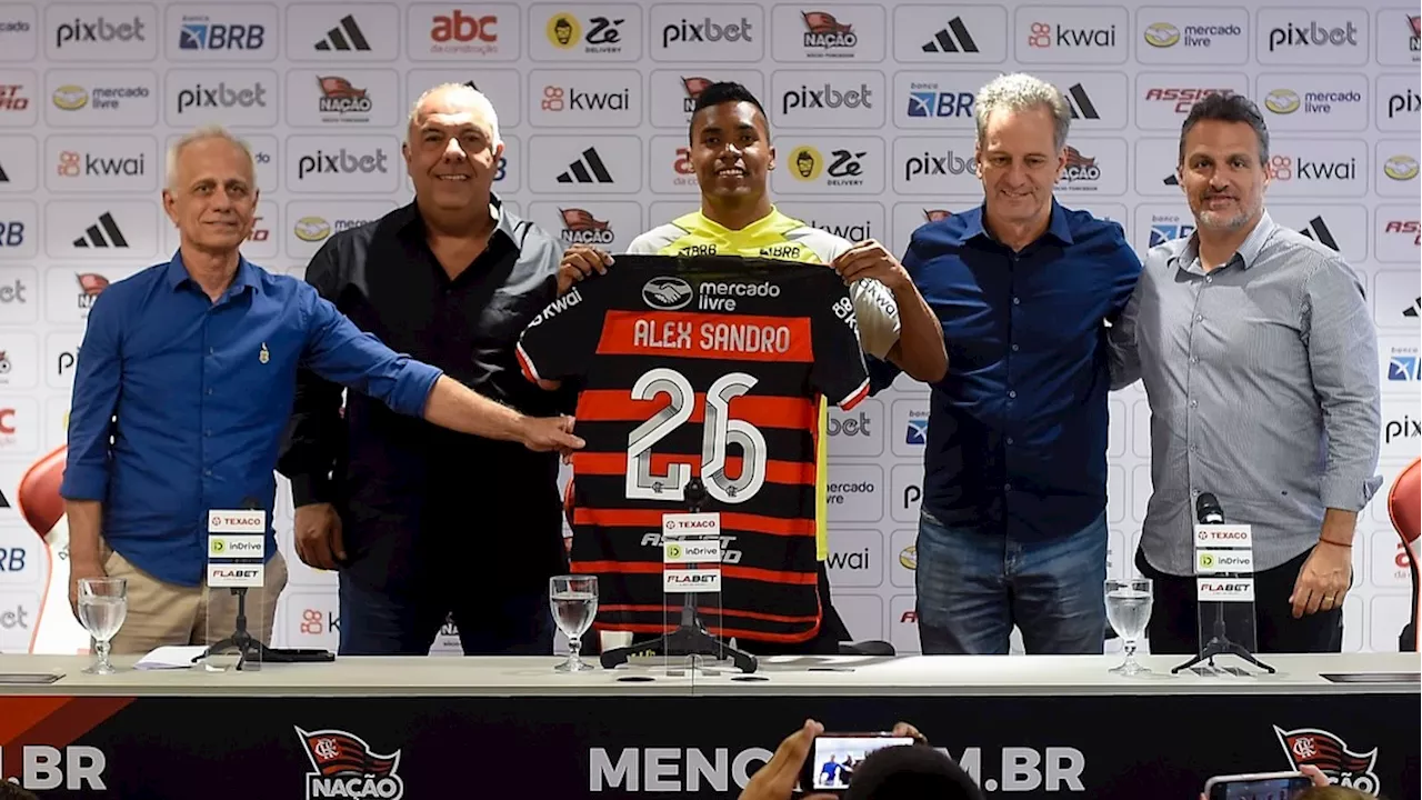 Alex Sandro explica por que escolheu o Flamengo e revela sonho: 'É possível'