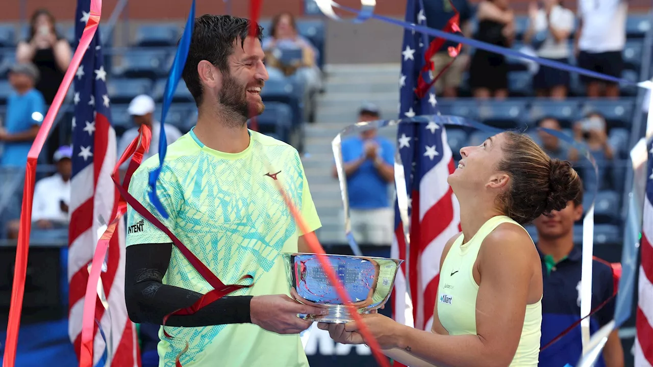 Errani/Vavassori al settimo cielo dopo la vittoria nel doppio misto agli US Open: 'Un sogno che diventa realtà'