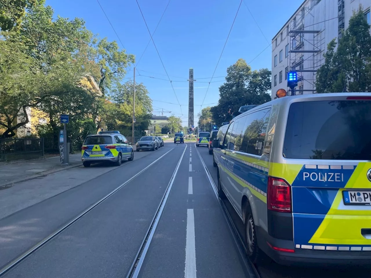 Polizei schießt in München verdächtige Person nieder