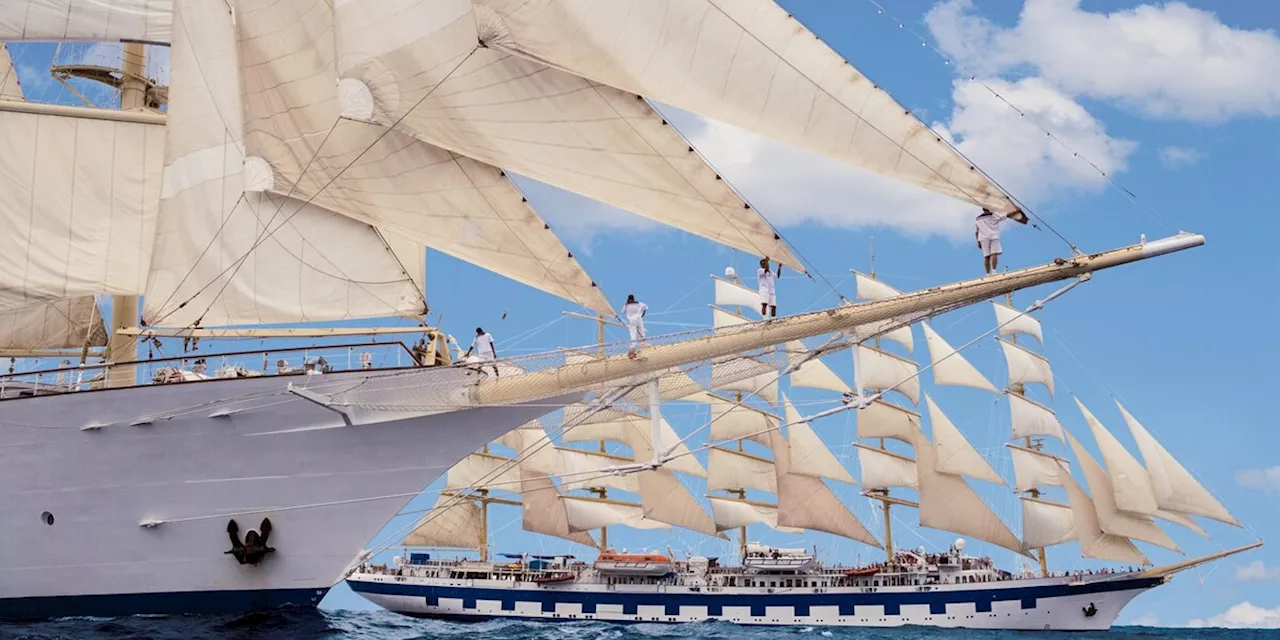 Reisen: Kreuzfahrt 2025: Star Clippers ankert beim Formel-1-Rennen in Monaco