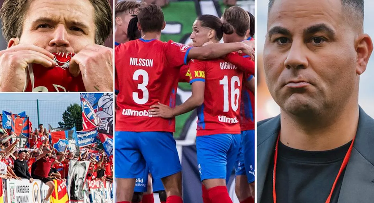 HIF:s totalförvandling - vägrar prata om allsvenskan: 'Det får ta tid'