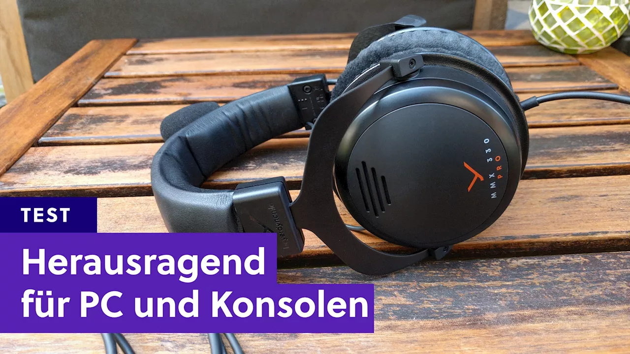 Eines der besten Gaming-Headsets 2024: Das Beyerdynamic MMX 330 Pro hat mich überrascht