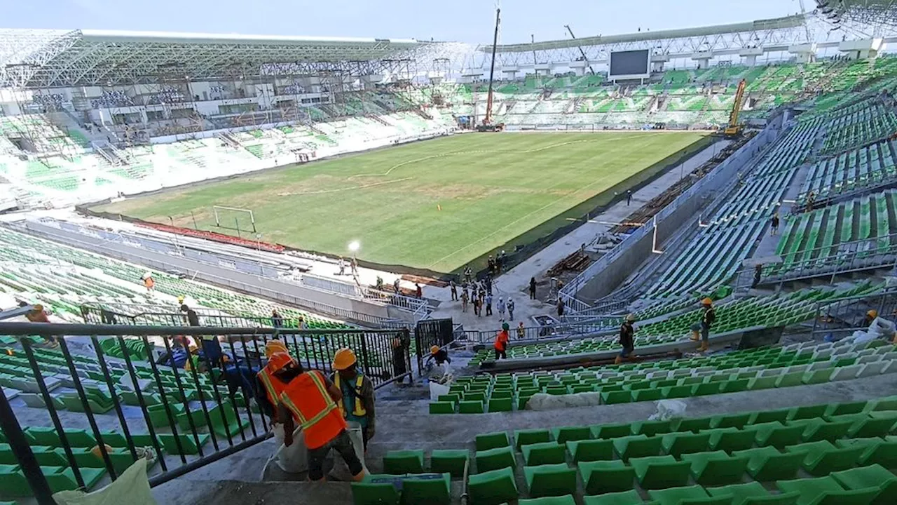 Meski Banyak Pekerjaan Belum Rampung, Menko Muhadjir Optimistis Stadion Utama Bisa untuk PON