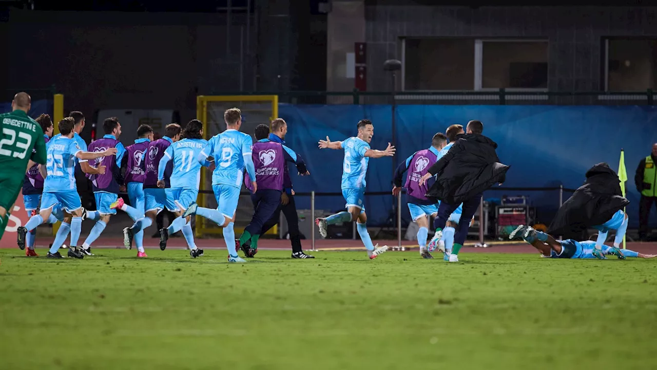  1. Sieg seit 20 Jahren! Fußballzwerg San Marino jubelt