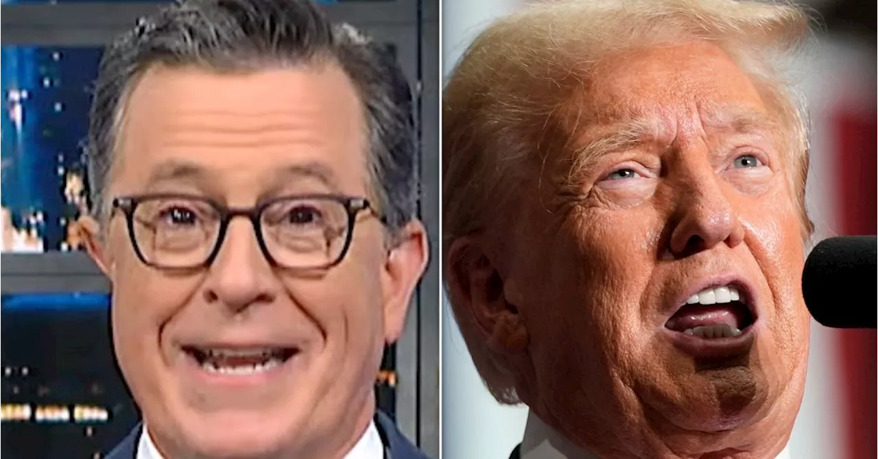 'He Admitted It On Camera!': Stephen Colbert Spots Exact Moment Trump Gave Up The Game