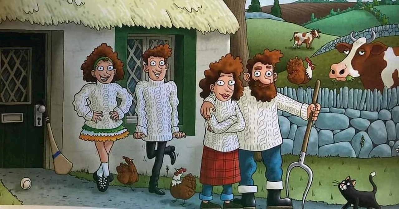 Publisher apologises and pulls activity over depiction of Irish family in book