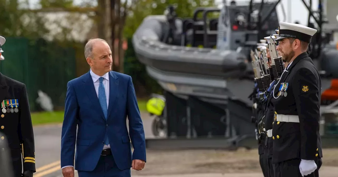 Tanaiste unveils two new additions to Ireland's Naval Service fleet