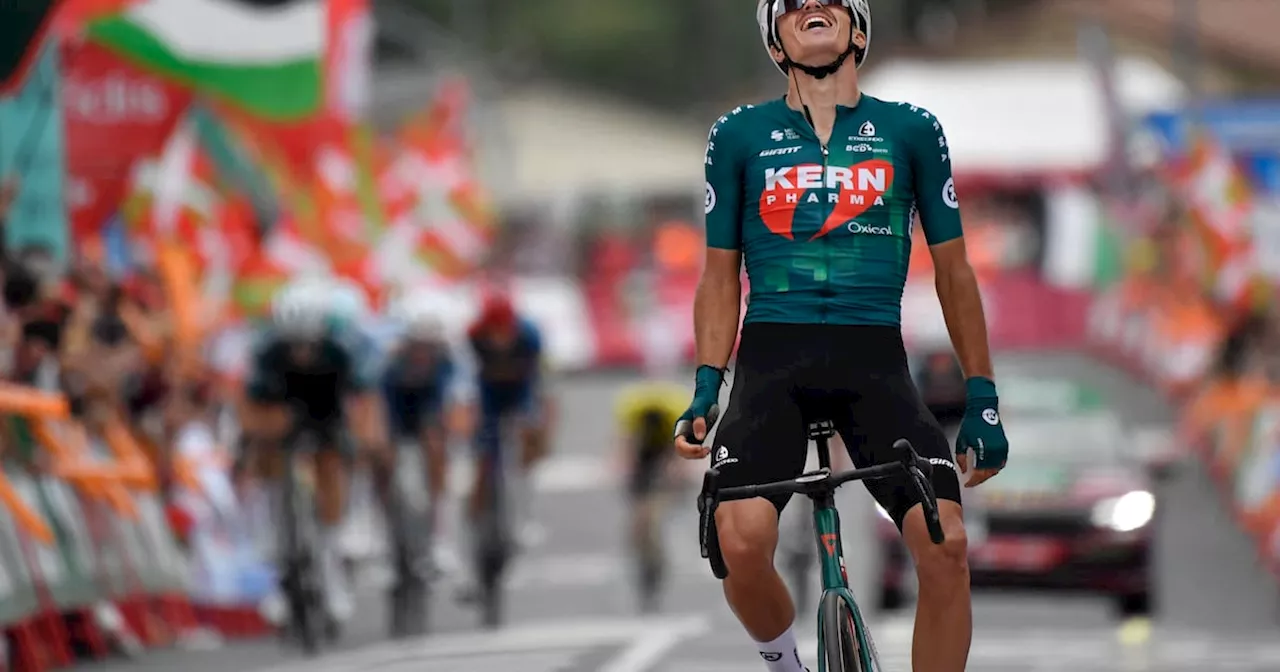 Spain’s Urko Berrade wins stage 18 of Vuelta as Ben O’Connor stays in red