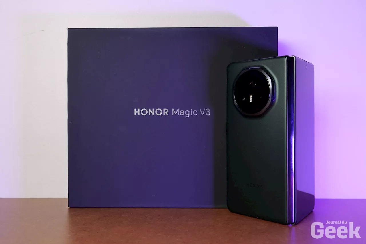 Test Honor Magic V3 : une tablette se cache dans ce smartphone et c’est impressionnant !