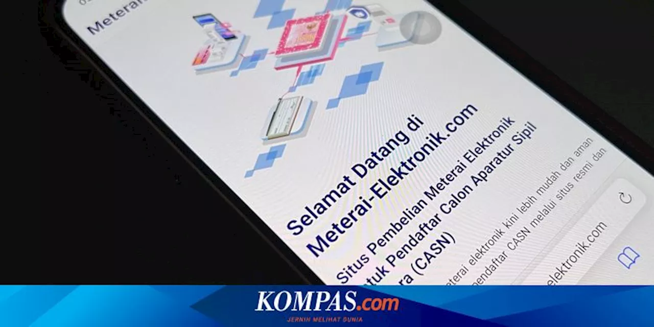 7 Ketentuan yang Harus Diperhatikan Sebelum Melakukan Pembubuhan E-Meterai untuk Dokumen CPNS 2024