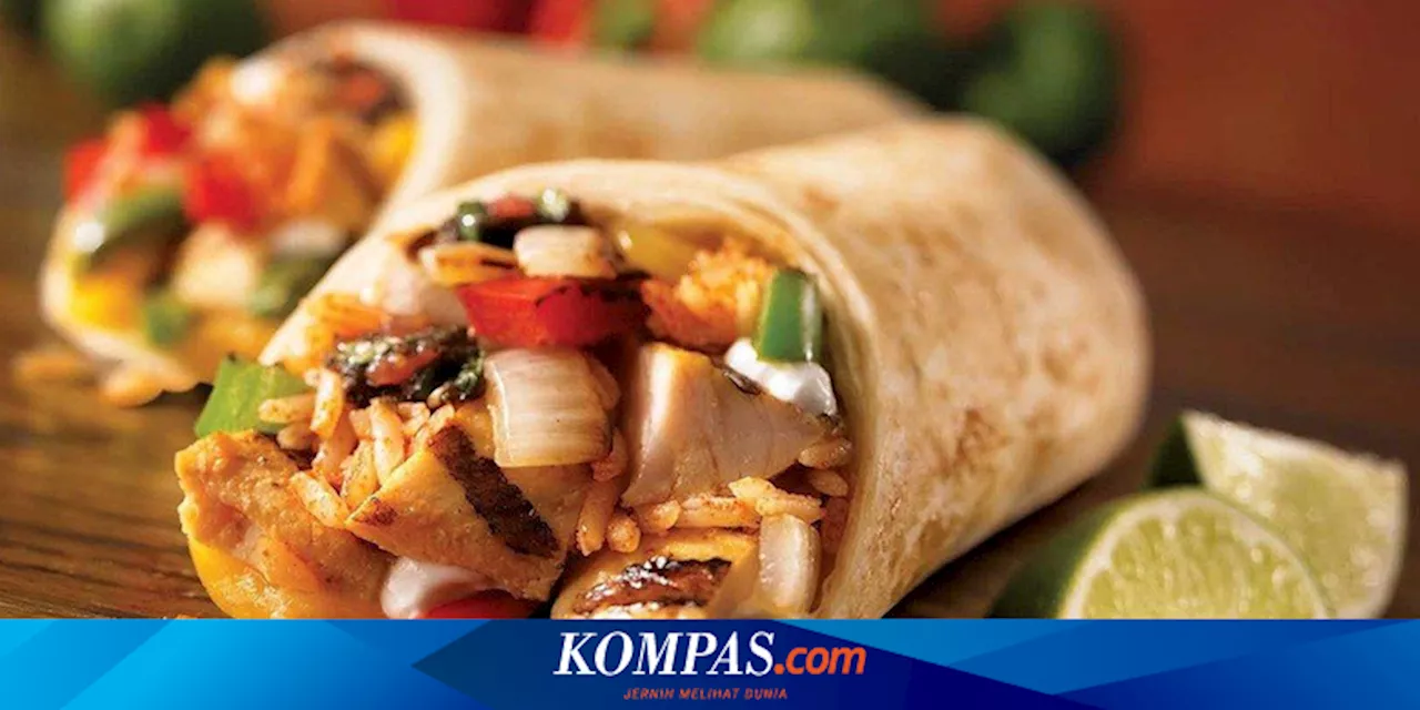 Resep Burrito Sayuran, Menu Sehat dan Praktis