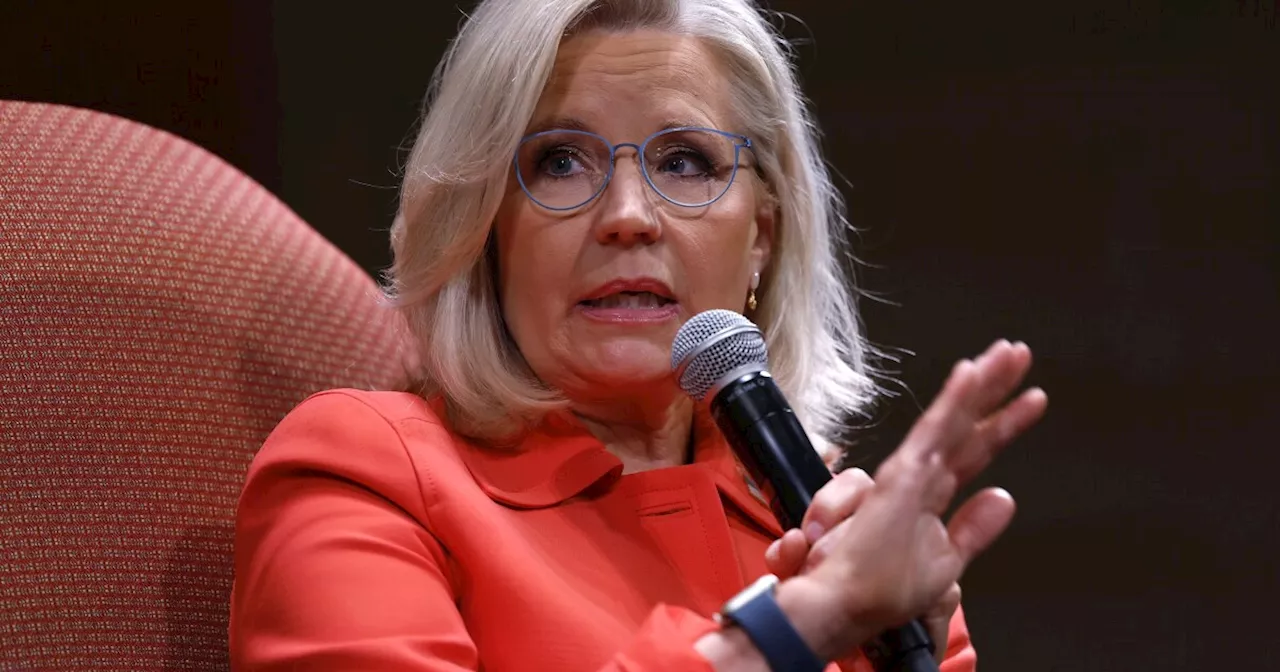 Former Republican Rep. Liz Cheney says she will vote for Vice President Harris