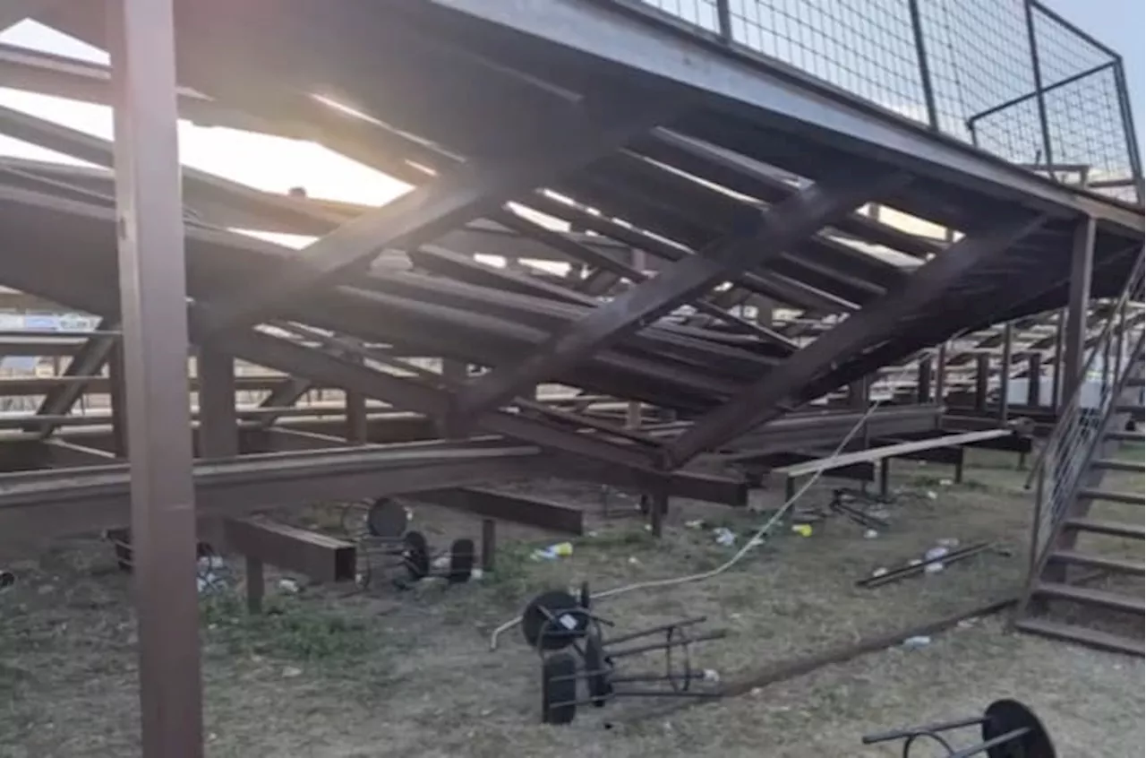 Bleachers were not inspected prior to partial collapse at Kendall County Fair rodeo