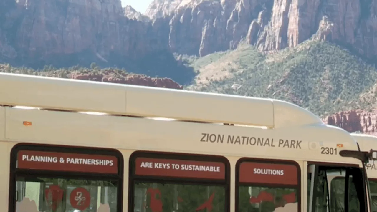 Zion National Park introduces new fleet of all-electric shuttles