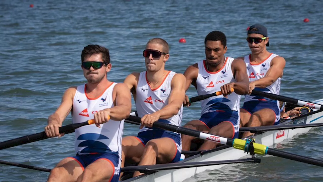 Le Lotois Louis Descot Vigouroux en bronze aux mondiaux d’aviron des moins de 23 ans