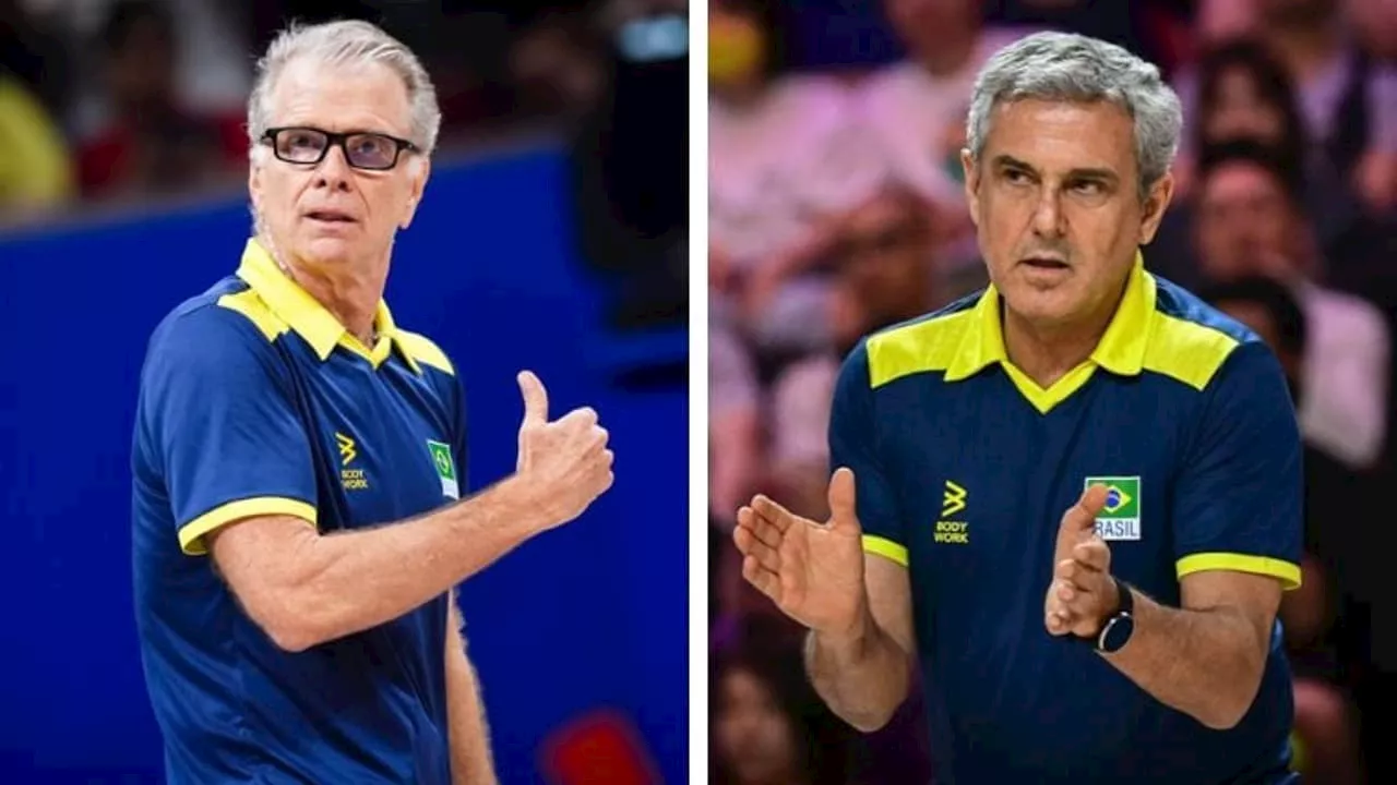 CBV bate martelo sobre continuidade de Bernardinho e Zé Roberto no comando das seleções de vôlei