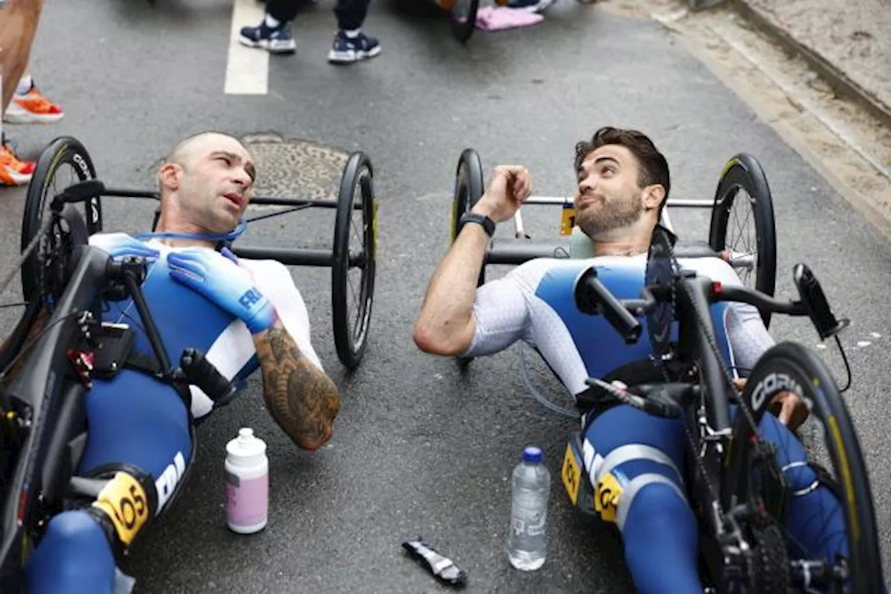 Jeux Paralympiques de Paris 2024 : Mathieu Bosredon et Johan Quaile s'offrent un deuxième doublé sur la cou...