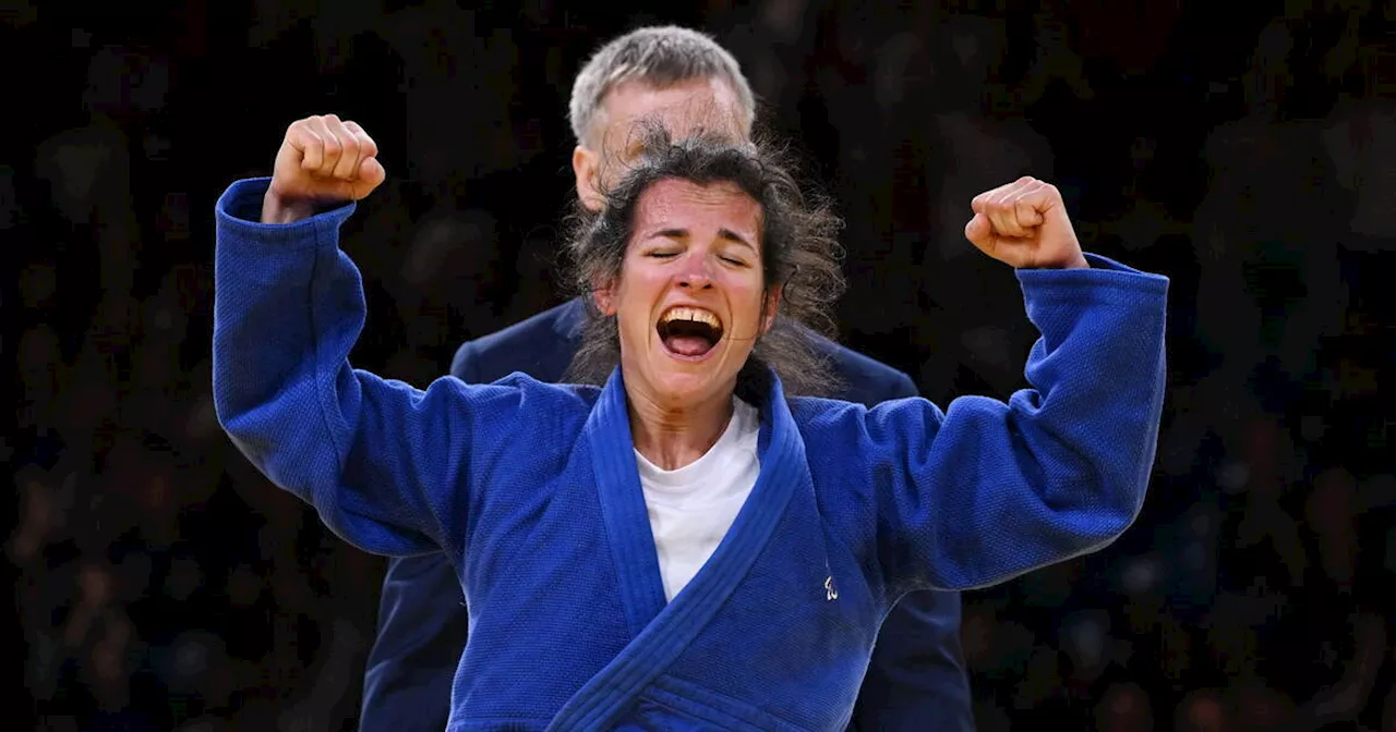 Paris 2024 : en parajudo, Sandrine Martinet se contente de l’argent chez les -48kg