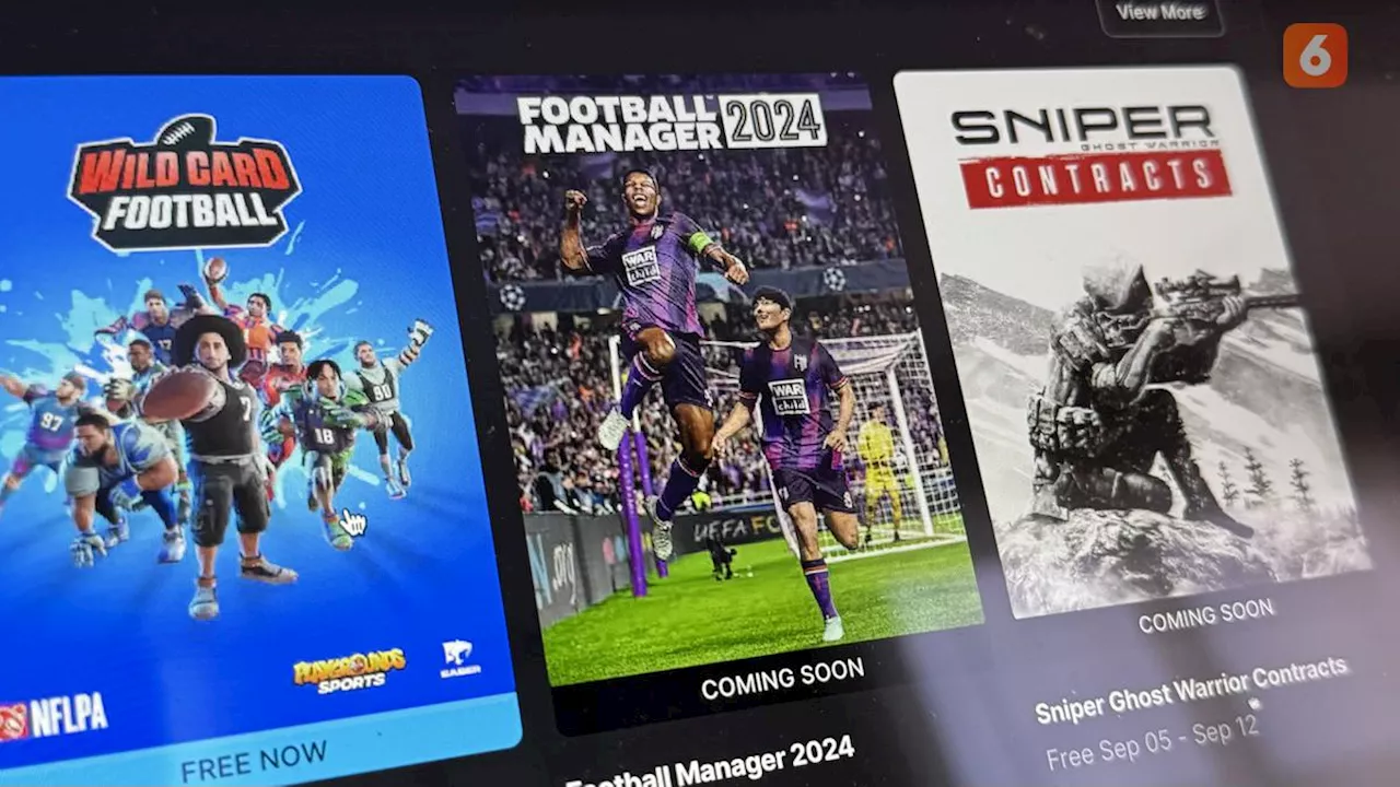 Epic Games Bagikan Football Manager 2024 Gratis, Cek Cara Dapatkannya!