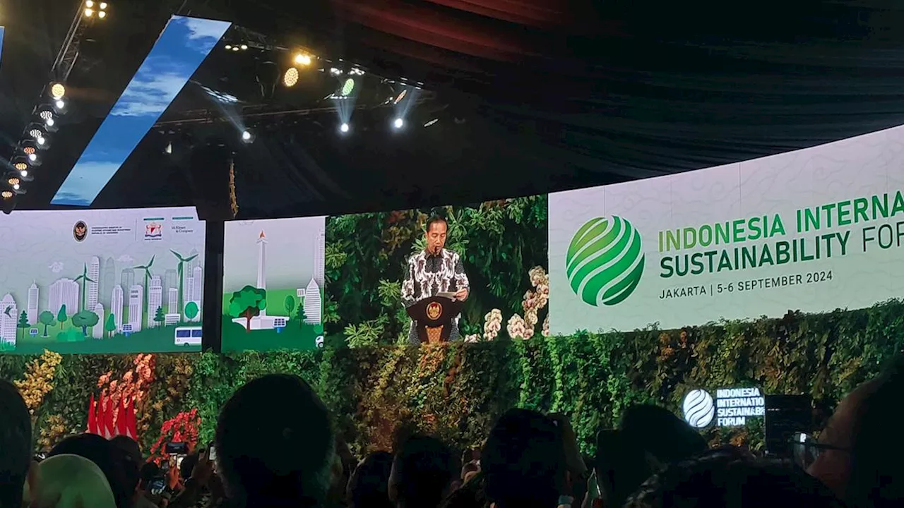 Jokowi di ISF 2024: Jangan Ragukan Komitmen Indonesia Capai Net Zero Emission