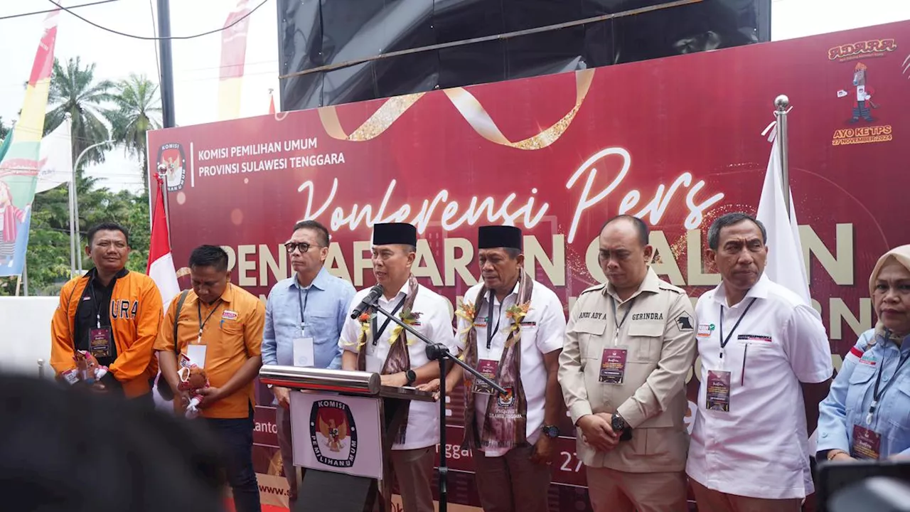 Pilgub Sultra, ASR-Hugua Unggul di 2 Lembaga Survei Nasional