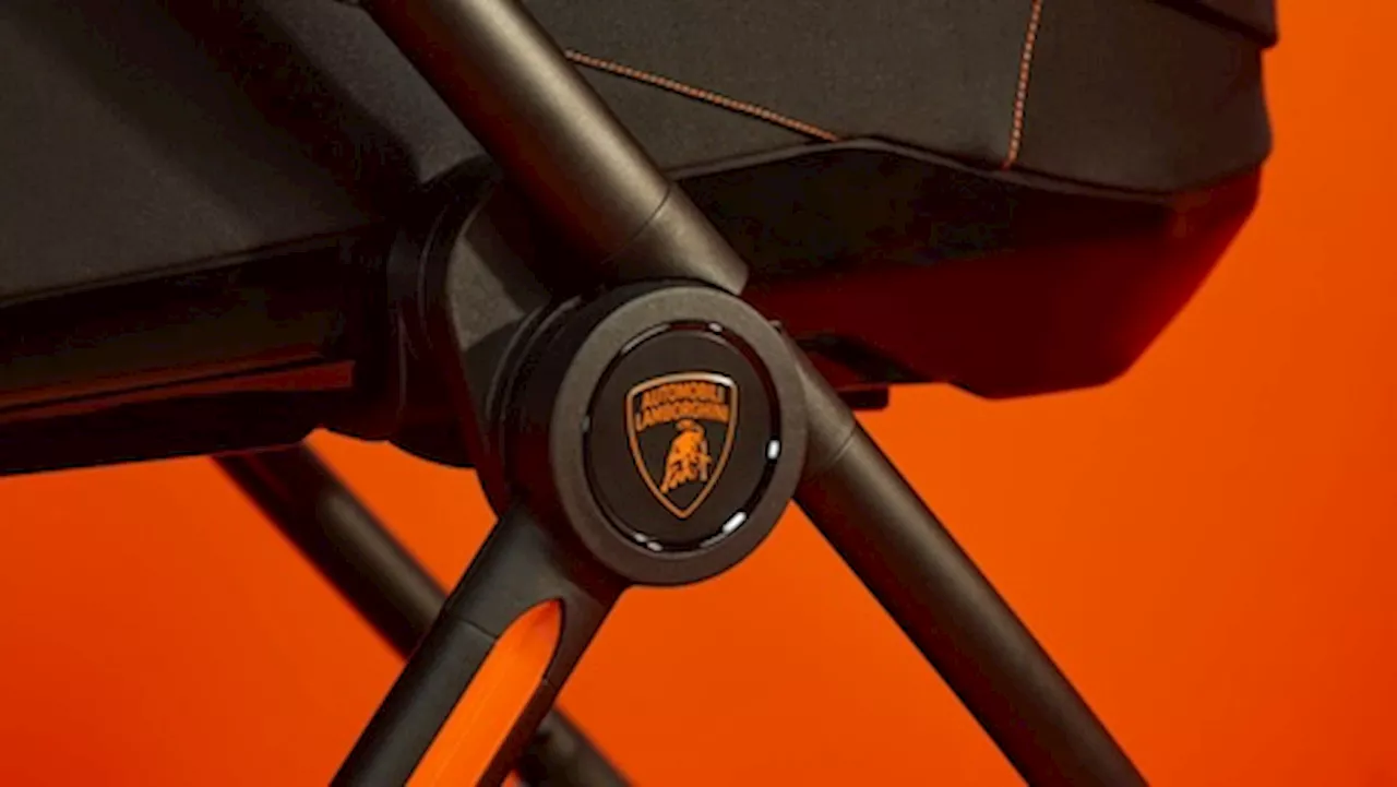 Lamborghini crafts limited-edition stroller with UK's Silver Cross