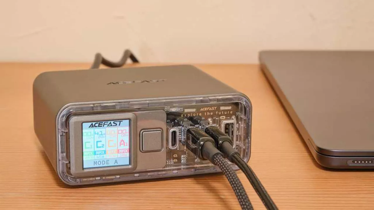 Acefast Desktop Power Station 218W im Test: Die Power-Ladestation mit einem Extra