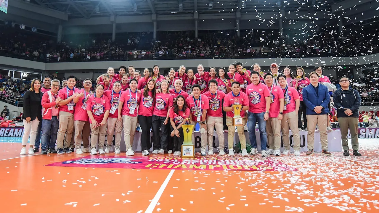 ON CLOUD NINE: Creamline cements PVL legacy with latest title conquest