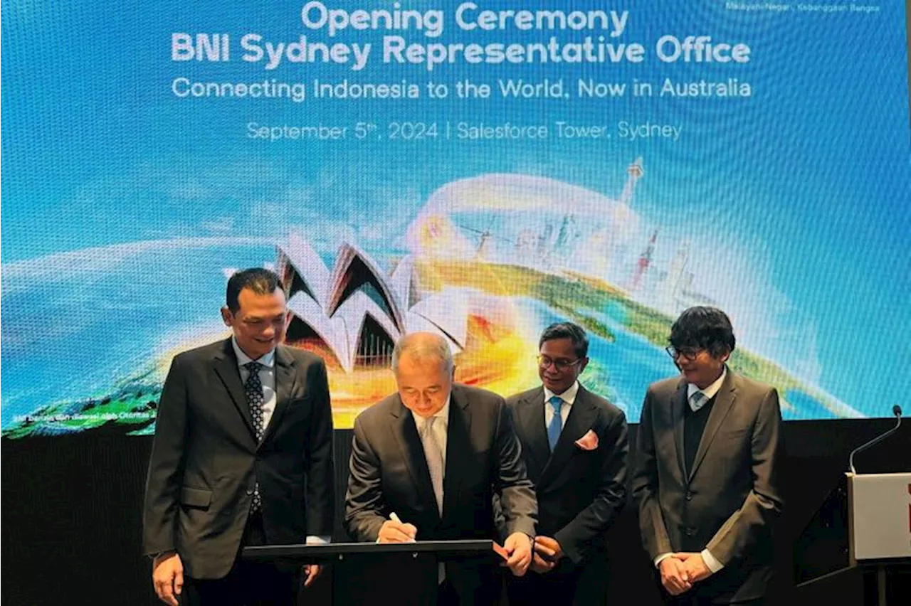 BNI Jadi Bank Indonesia Pertama yang Buka Kantor Perwakilan di Australia