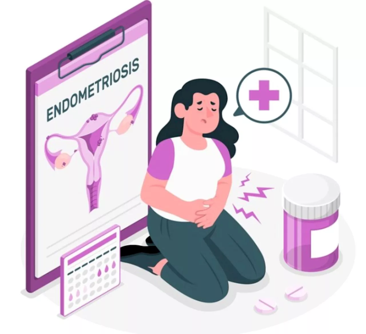 Endometriosis Tingkatkan Risiko Penyakit Jantung pada Wanita