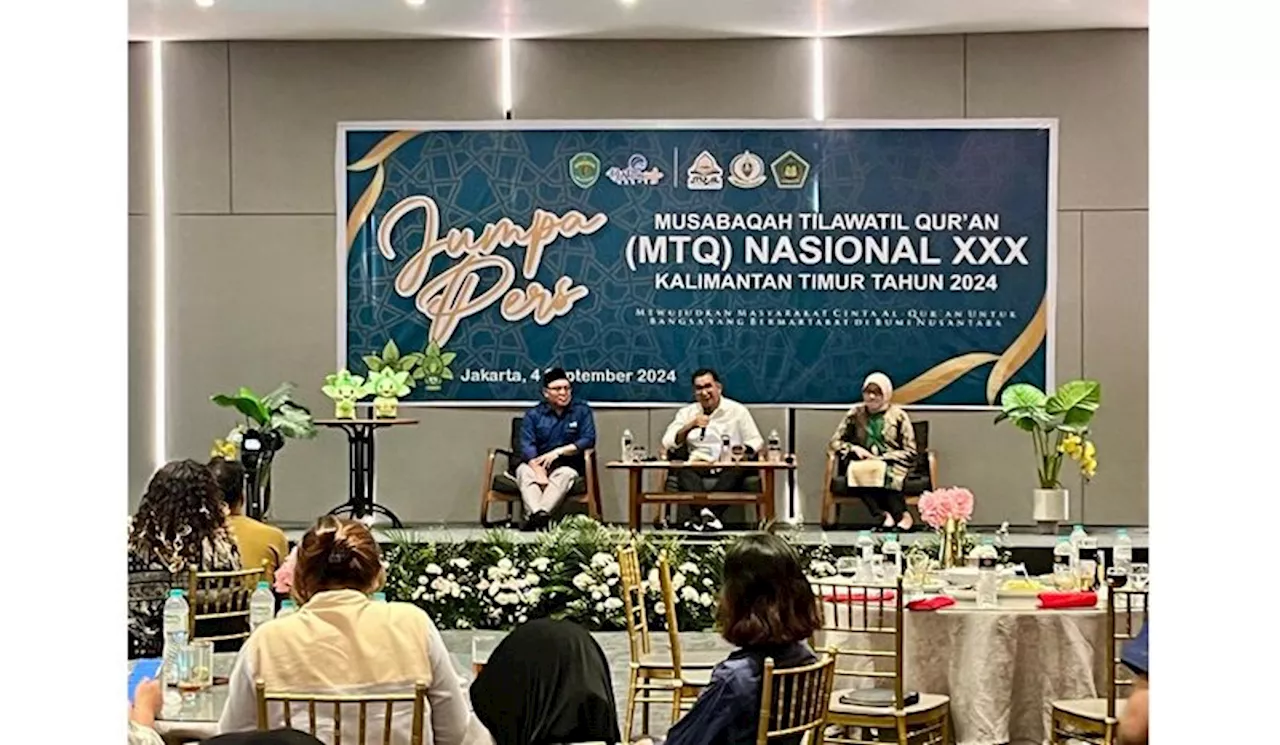 MTQ Nasional XXX akan Dibuka Presiden Jokowi dan Ditutup Wapres Maruf Amin