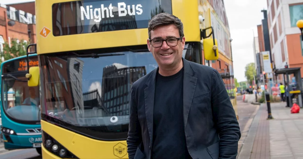 The next area to get night buses in Greater Manchester 'within a year'