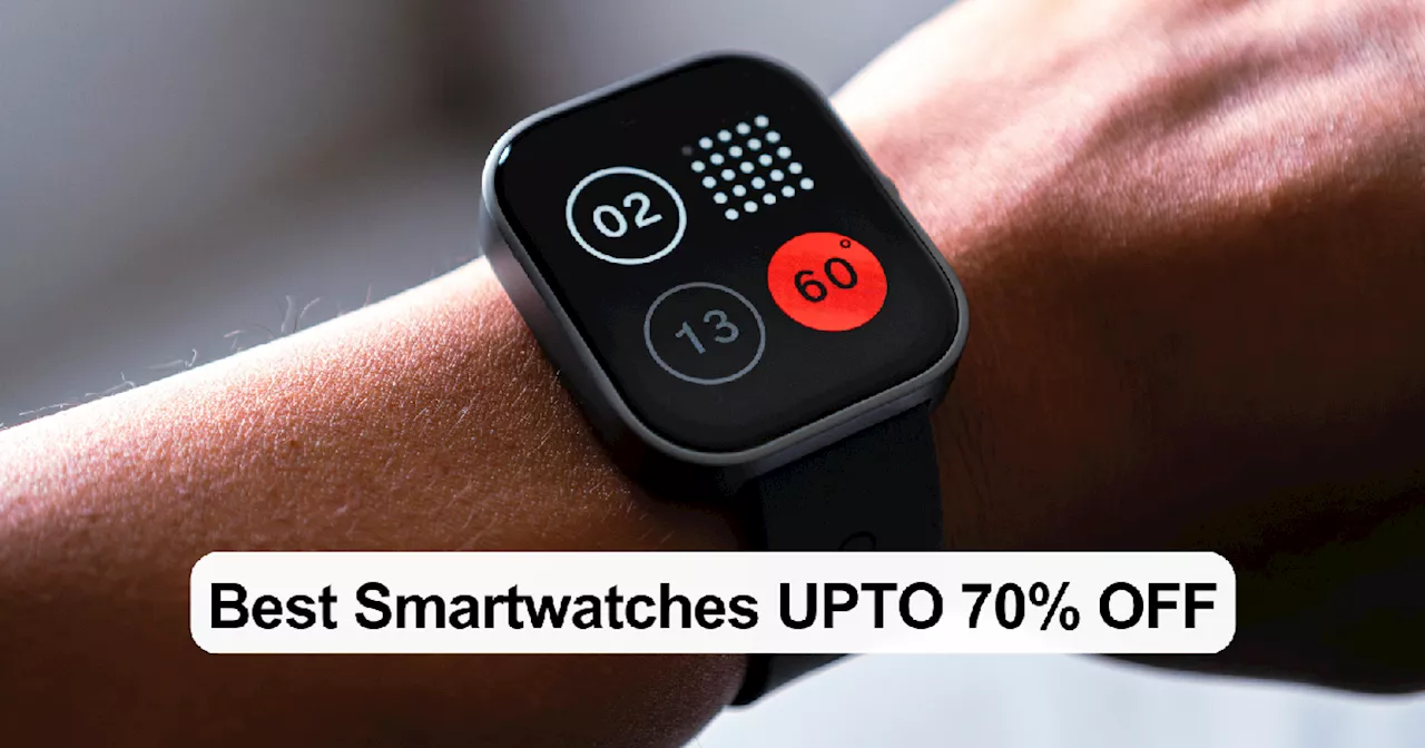 Best Smartwatches हर समय देंगी आपका साथ और बताएंगी सेहत की पूरी जानकारी, अभी ऑर्डर कर Myntra से कर लें बचत