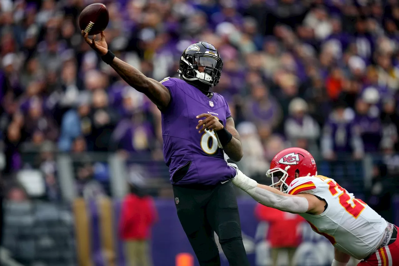 What channel is the Baltimore Ravens vs. Kansas City Chiefs game on today (9/5/24)?