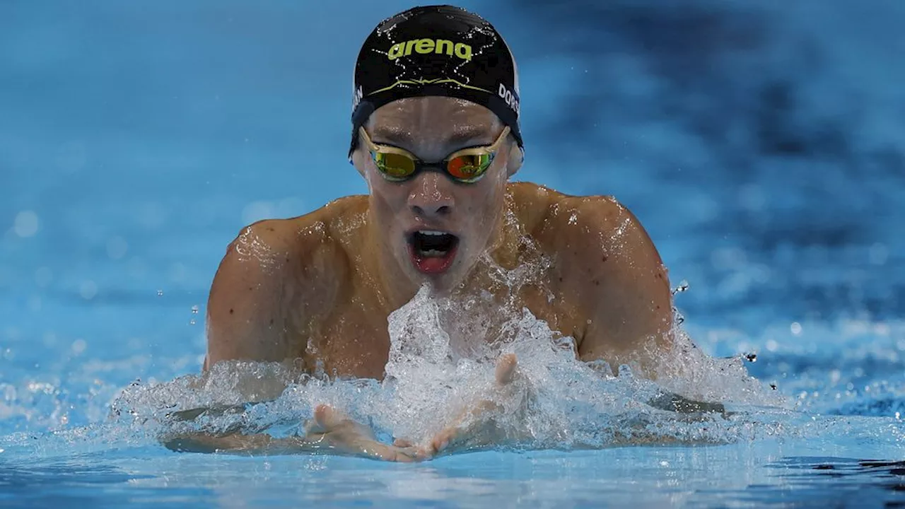 Dorsman zwemt op 100 meter schoolslag naar tweede goud in Parijs