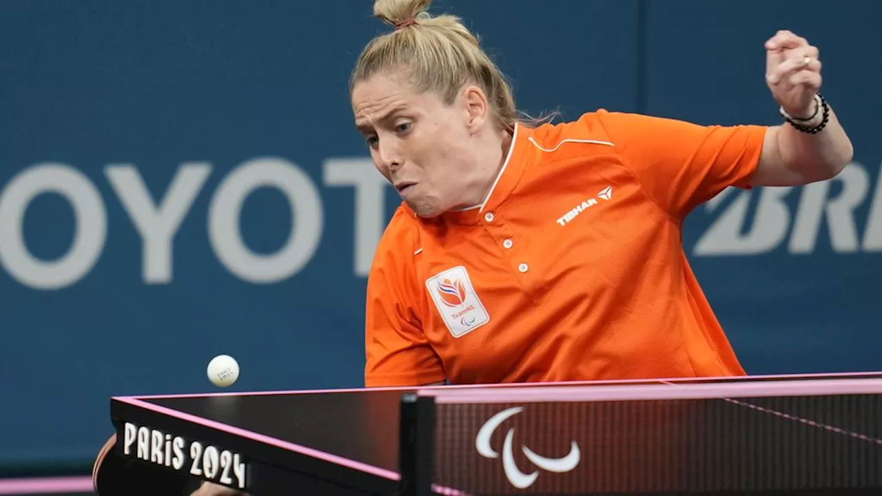 Tafeltennisster Van Zon pakt in Parijs vierde paralympische titel op rij